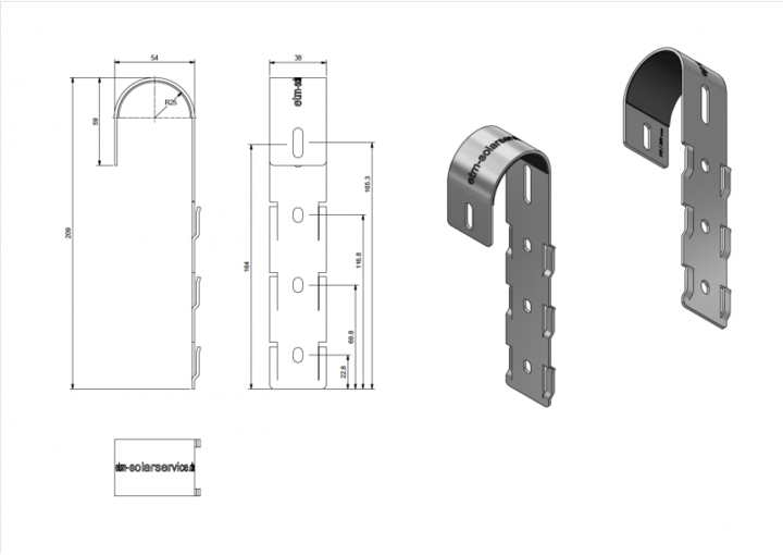 Immagine prodotto Autarking Set solare da balcone - angolare (880 W)