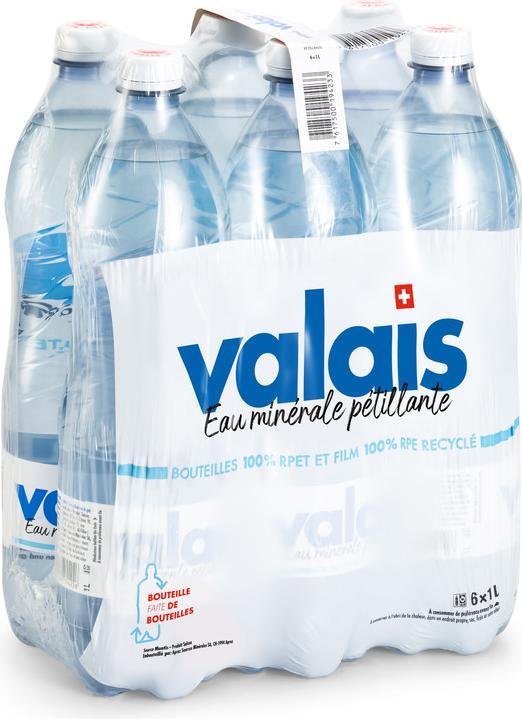 Produktbild Valais mit Kohlensäure (6 x 100 cl)