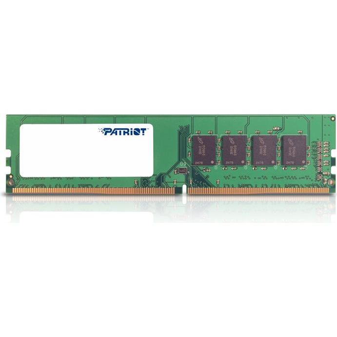 Patriot Signature PAT (1 x 8GB, 2400 MHz, DDR4-RAM, DIMM), RAM, Weiss, Grün