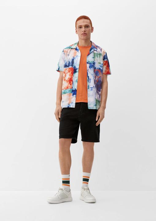 Immagine prodotto s.Oliver Hemd Kurzarmhemd mit Allover-Print (M)
