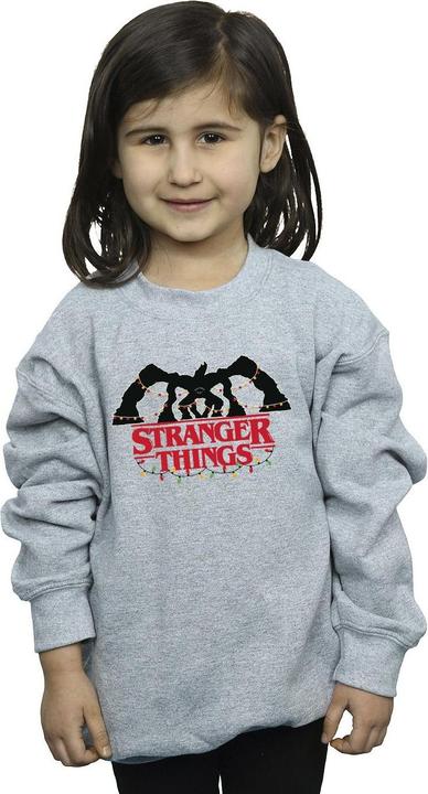 Produktbild Netflix Stranger Things Demogorgon Christmas Lights Sweatshirt Mädchen (128)
