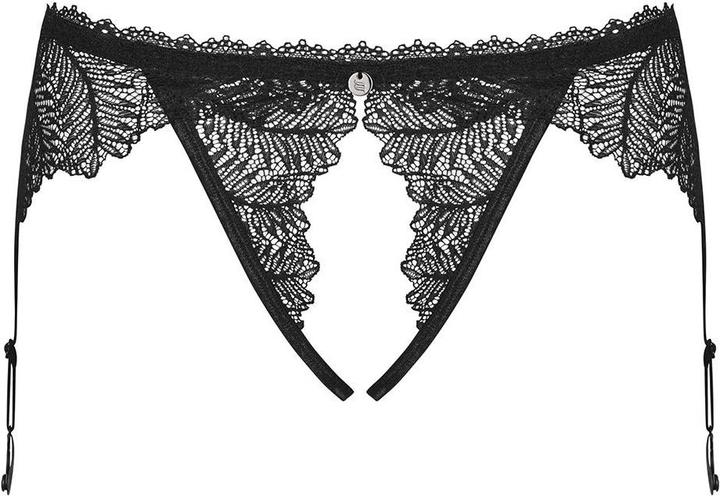 Produktbild Obsessive open crotch brief Romanesa - black (L)