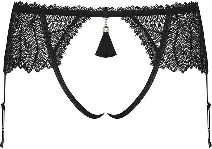Produktbild Obsessive open crotch brief Romanesa - black (L)