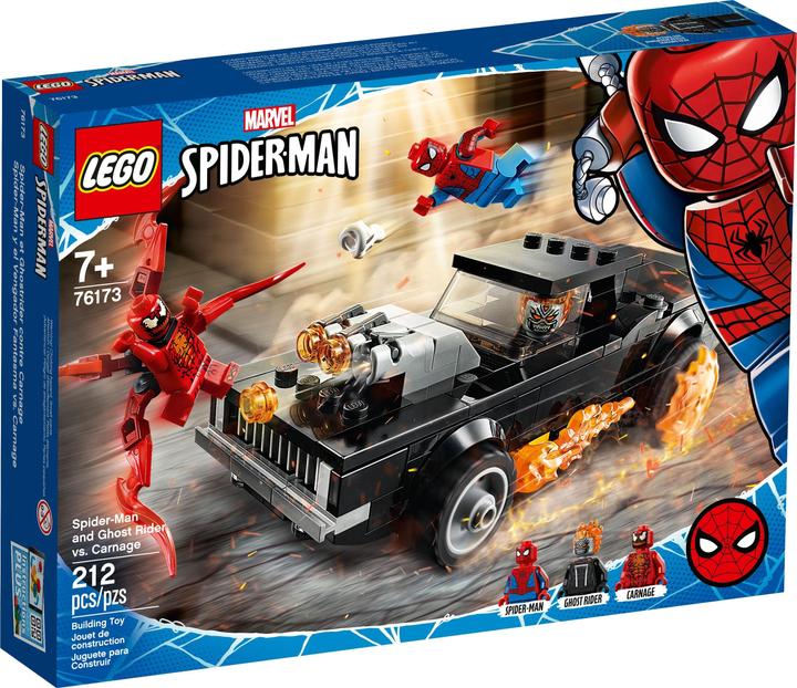 Produktbild LEGO Spider-Man und Ghost Rider gegen Carnage (76173, LEGO Marvel)