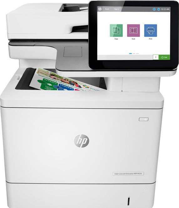 Actual product image HP Color LaserJet Enterprise M555x (Laser, Colour)