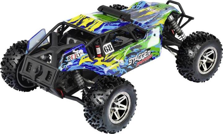 Produktbild Reely 110 Elektro buggy Stagger BL RTR Super Combo (RTR Ready-to-Run)