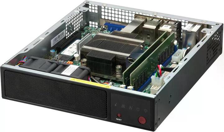 Actual product image Supermicro Barebone IoT SuperServer SYS-E200-12A-8C