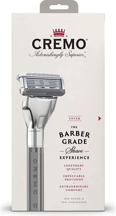 Actual product image Cremo Barber Grade Shaver with Replacement Heads