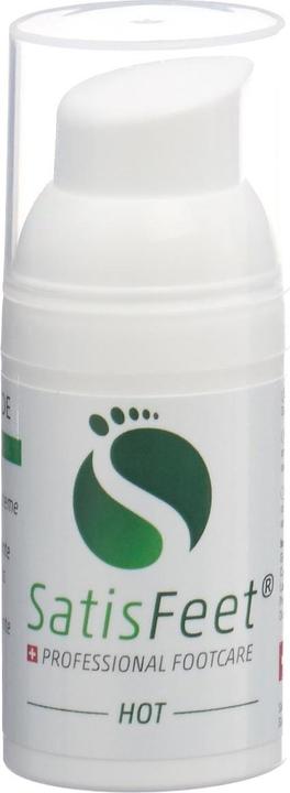Immagine prodotto Satisfeet Hot Creme (Crema piedi e gel piedi, 30 ml)