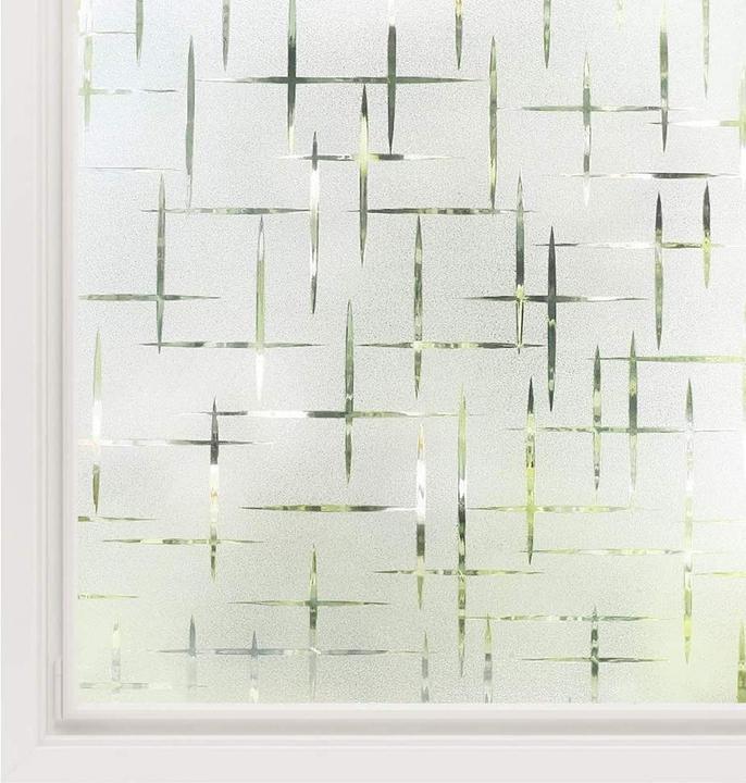 Actual product image Werkstein Fensterfolie Statisch Sichtschutzfolie Anti-UV (90 x 200 cm)