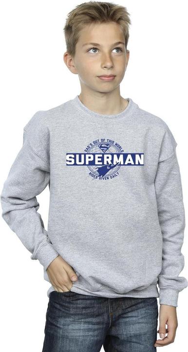 Image du produit - Sweat SUPERMAN OUT OF THIS WORLD - Garçon (128)