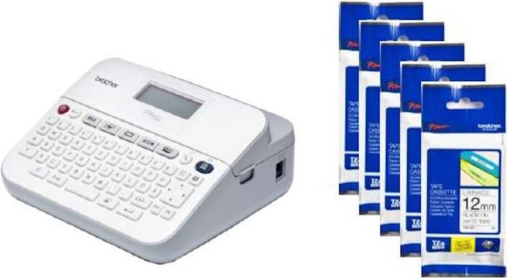 Brother PT-D400BP + 5 gratis Beschriftungsbänder