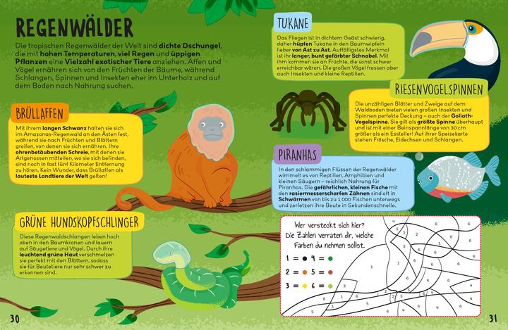 Produktbild Panini Tiere: Glow-in-the-Dark-Sticker – Das grosse Buch der Tiere