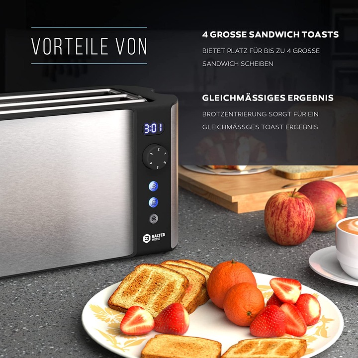 Actual product image Balter Toaster B09X61WL7C