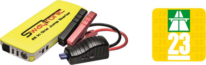 Swaytronic All in One Jump Starter 2.0 (600 A, 18000 mAh)