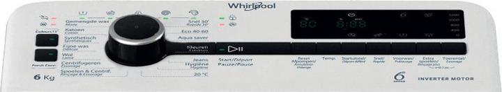 Produktbild Whirlpool TDLR 6261BS BE (6 kg, Oben)