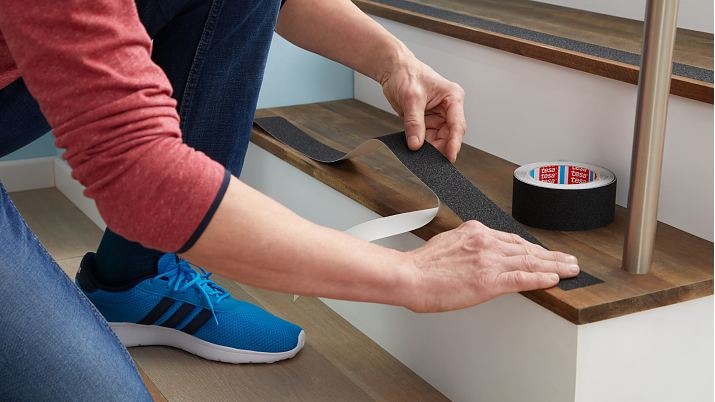 Actual product image tesa Anti-slip tape, non-slip adhesive tape for indoors and outdoors (25 mm)
