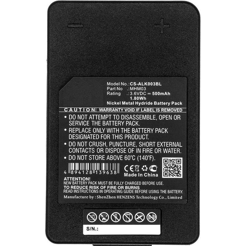 Thumbnail - CoreParts Battery for Crane Remote (Gerätespezifische Fernbedienung), Fernbedienung, Schwarz