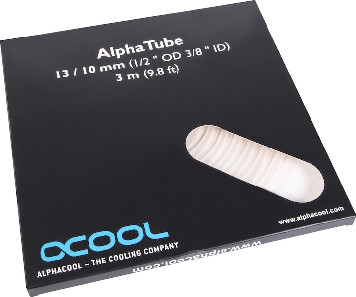 Image du produit Alphacool Tuyau AlphaTube HF 13/10mm - Ultra Clear 3 m (3 m, Matières plastiques)