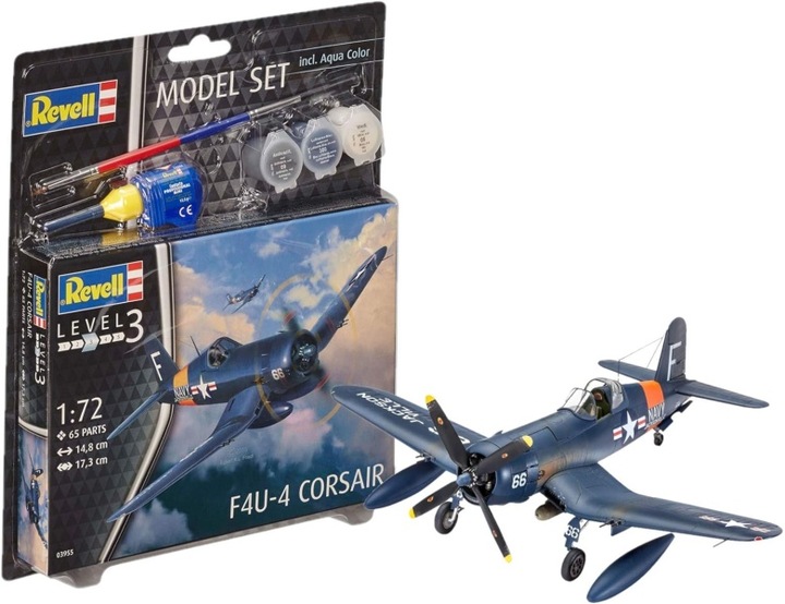 Actual product image Revell F4U-4 Corsair