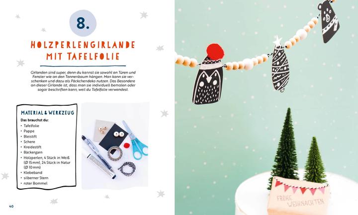 Actual product image Möller:24 x Basteln mit Kindern - Weihn