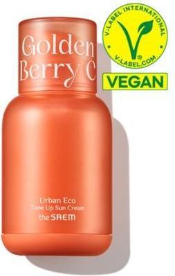 Produktbild The Saem (THESAEM) Urban Eco Golden Berry C Tone Up Sunscreen 50ml - Gratis Geschenk (Sonnencreme, 50 ml)