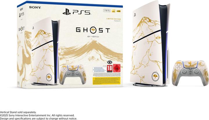 Produktbild Sony PS5 Slim Ghost of Yotei Console