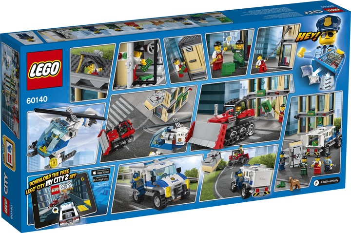 Actual product image LEGO City bank robbery (60140, LEGO City)