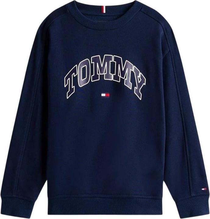 Produktbild Tommy Hilfiger Sweatshirt Baumwollmischung leger (128)