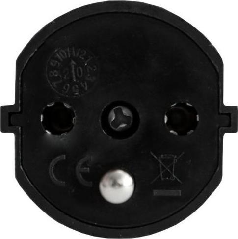Produktbild Hermex Fixadapter DE zu CH Stecker Verbindungsadapter Steckadapter