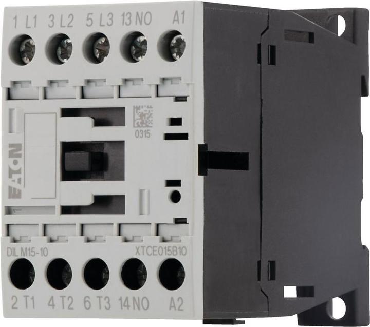 Actual product image Eaton Power contactor, 3-pole, 380 V 400 V 7.5 kW, 1 S, 220 V DC, DC actuation, screw terminals 2