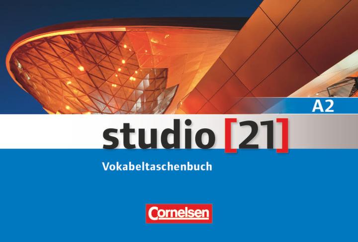 Produktbild studio 21 A2. Gesamtband. Vokabeltaschenbuch (Deutsch, Christina Kuhn, Hermann Funk, 2015)