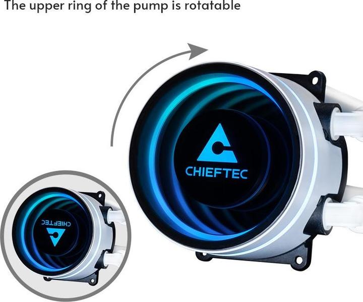 Immagine prodotto Chieftec ICEBERG 360-RGB-W (weiss)