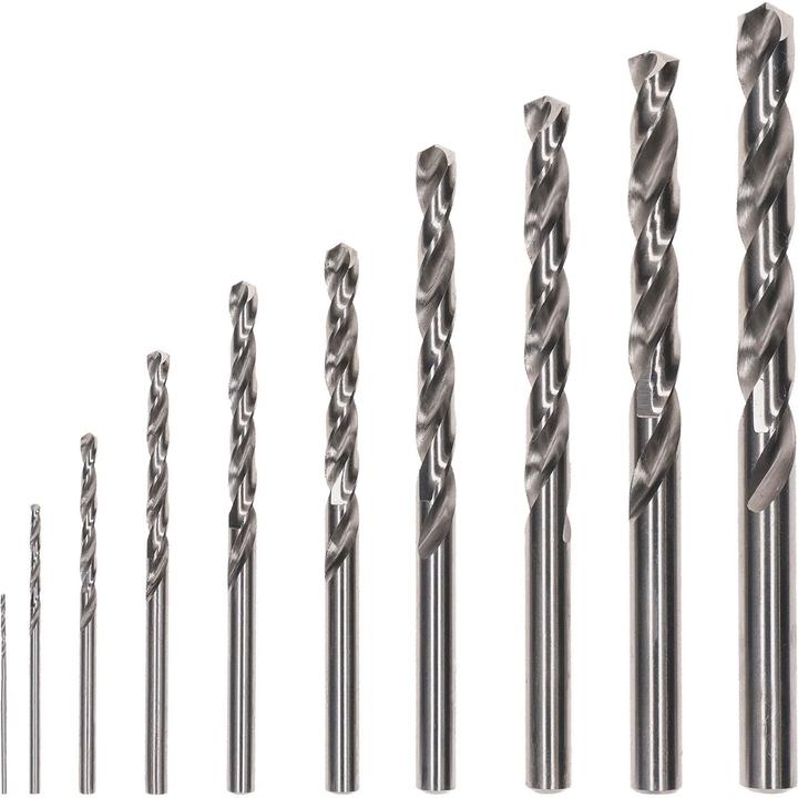 Immagine prodotto Bosch Professional Zubehör Set di punte PRO Metal HSS-G, 10 pezzi. (5 mm, 6 mm, 7 mm, 8 mm, 10 mm, 4 mm, 3 mm, 2 mm, 1 mm, 9 mm)