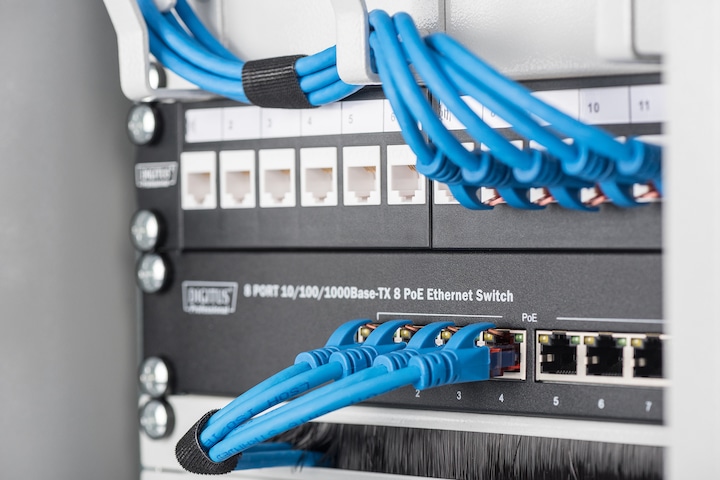 Actual product image Digitus RackRAL 7035 DN-10 05-U (6 RU, 10 inch rack)