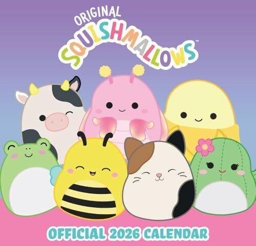 Produktbild Squishmallows 2026 Square Calendar