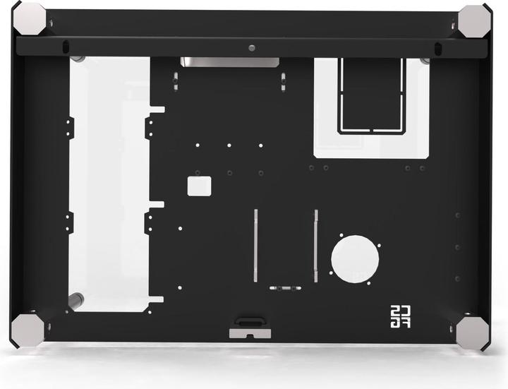 Produktbild Creative Solutions For Gamers CSFG Frostbite Wandgehäuse - schwarz, Micro-ITX (Micro-ITX)