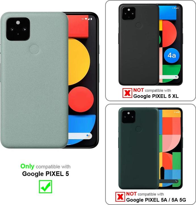 Actual product image Cadorabo Case for Google PIXEL 5 with belt clip (Google Pixel 5)