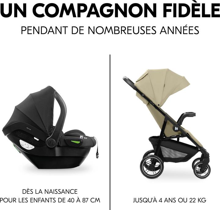 Produktbild Hauck Shop N Care Travel Set Olive