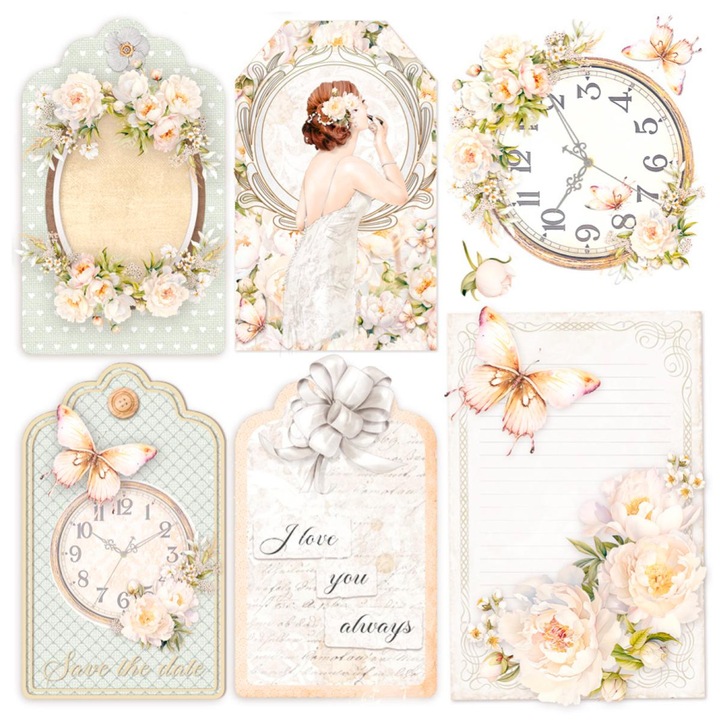 Immagine prodotto Ciao Bella Carta pergamena "Always & Forever", 15x15cm, 6 fogli (92 g/m², 6 x)