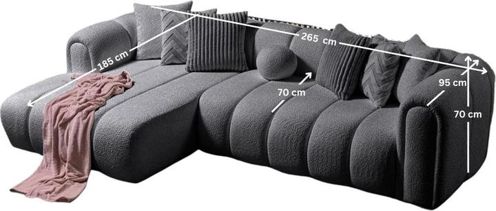 Produktbild Homitis N-Line Left Corner Sofa (Ecksofa)