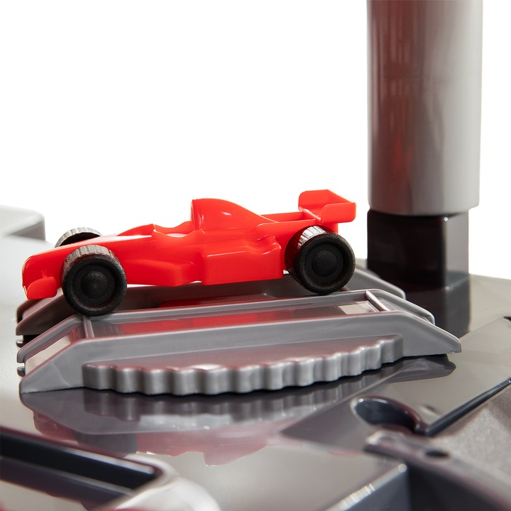 Actual product image Polesie Cavallino Racing Red multi-storey car park with 4 floors and
