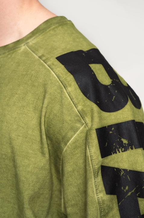 Immagine prodotto Nebbia T-shirt oversize slavata Lifting Club 368 - verde (XL)