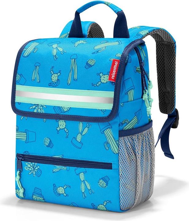 reisenthel backpack kids children's backpack 21 x 28 x 12 cm/5 l / cactus blue