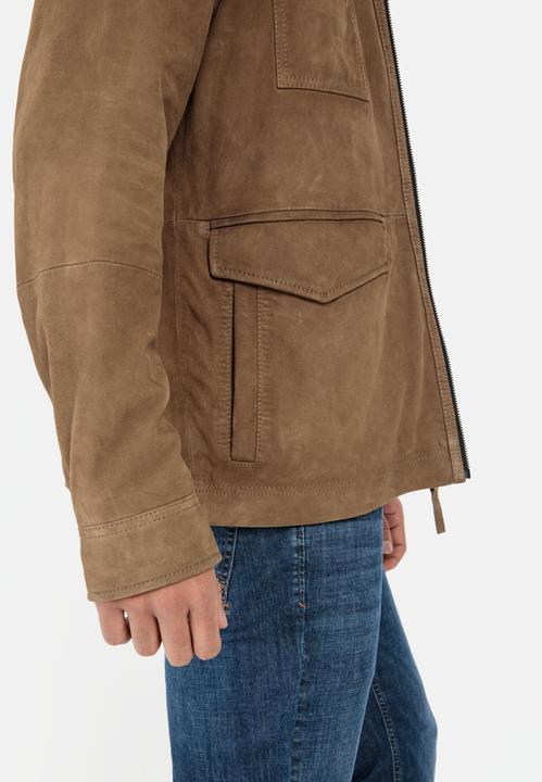 Actual product image Camel Active Leather blouson with a collar (60)