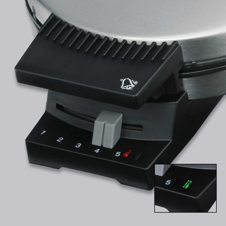 Produktbild Cloer Waffelgrösse 16 cm, mit Signalton Edelstahl