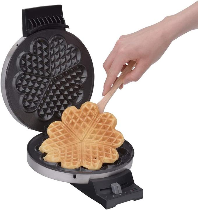 Produktbild Cloer Waffelgrösse 16 cm, mit Signalton Edelstahl