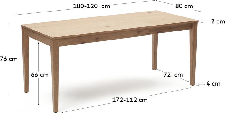Actual product image Kave Home Yain (80 x 120 cm)