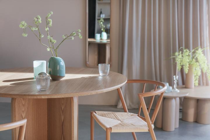 Produktbild White Label Living Dining Table Laurent Natural