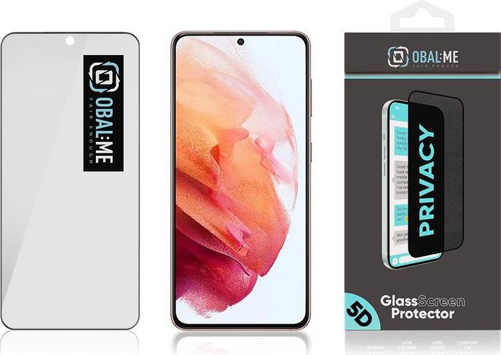 Produktbild Obal:Me Privacy 5D Glass Screen Protector for Samsung Galaxy S21 Black (Samsung Galaxy S21)